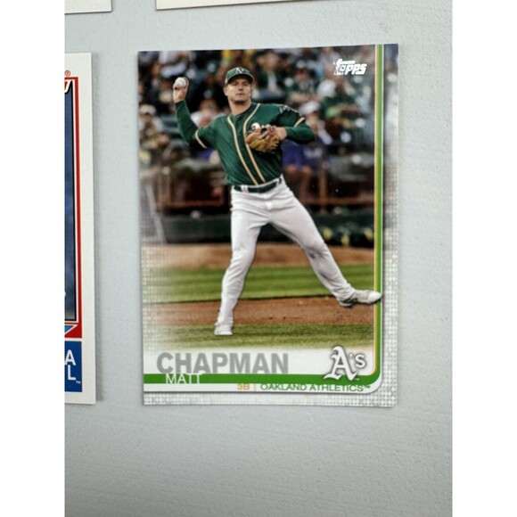 Oakland A’s 12 Card Lot NM Eckersley x3 Giambi x5 Henderson Chapman Gossett - Picture 13 of 13